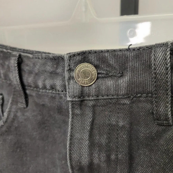 MISSGUIDED Denim Distressed Skirt - Picture 4 of 5